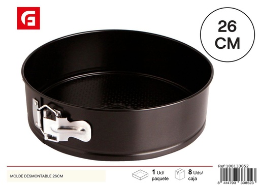 [180133852] Molde desmontable 26 cm - Utensilios de cocina