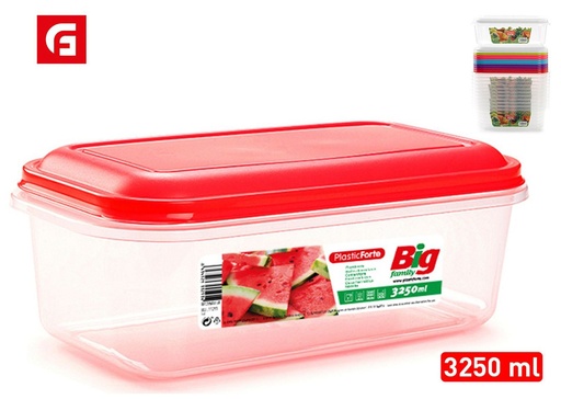[A002752] Fiambre grande 3.25 L - Contenedor de plástico para alimentos