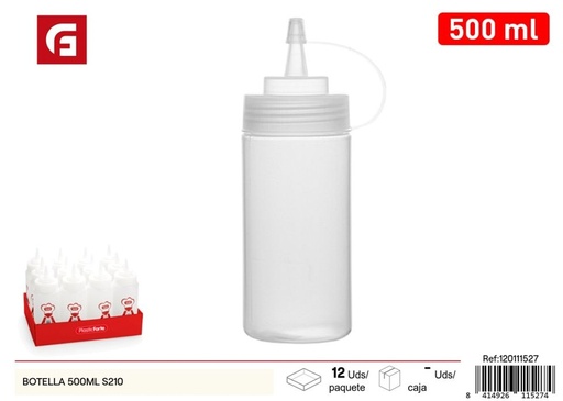 [120111527] Botella de 500 ml S210 - Utensilios de cocina