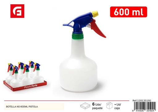 [120135192] Botella pulverizadora de 600ml - Accesorios de limpieza
