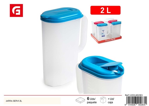 [A002796] Jarra de plástico 2L - Utensilios de cocina