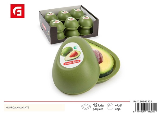 [120141325] Guarda aguacate - Contenedor plástico para aguacates
