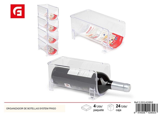 [120142892] Organizador de botellas System Frigo - Accesorios para refrigeradores