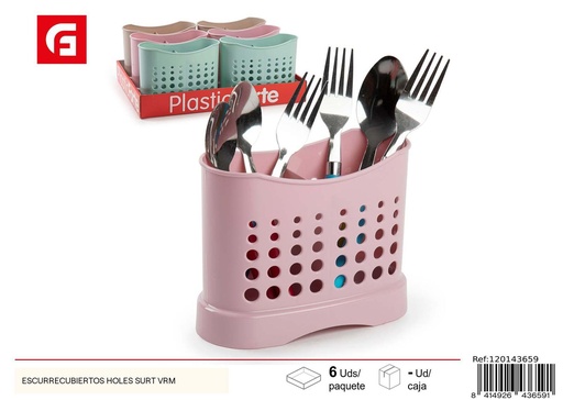 [120143659] Escurre cubiertos con agujeros - Utensilios de cocina
