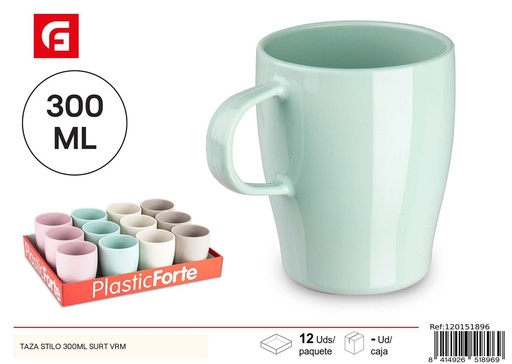 [120151896] Taza Stilo 300ML surtido - Plásticos de cocina