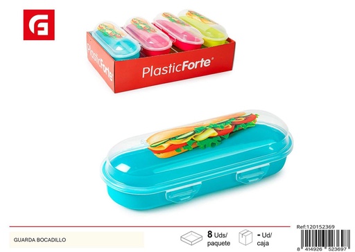 [120152369] Guarda bocadillo - Contenedor de plástico para alimentos
