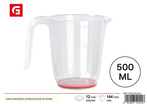 [120154144] Jarra medidora antideslizante de 500ml - Utensilios de cocina
