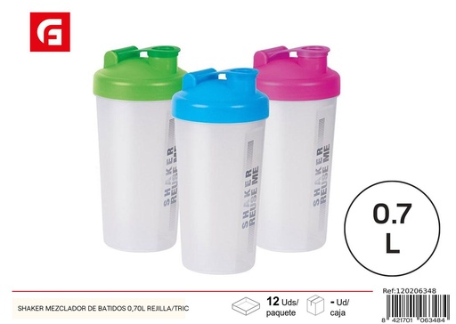 [120206348] Shake mezclador de batidos 0.70L rejilla/tric - Utensilios de cocina