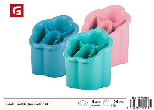 [120236140] Escurridor de cubiertos 3 colores - Organizador de cocina