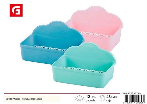 [120236219] Estropajador con rejilla - Organizador de utensilios de cocina (3 colores)