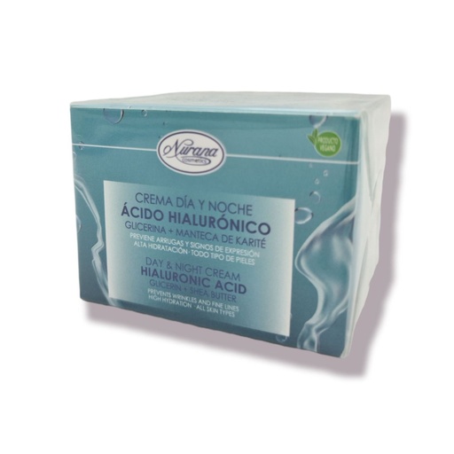 [8422246500762] Crema facial con ácido hialurónico NURANA 50ml