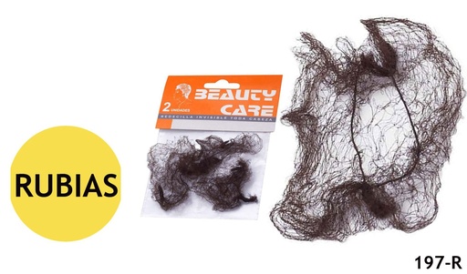 [8422608021607] Red invisible de cabello RUBIO 12U 197-R - Productos de belleza y cuidado
