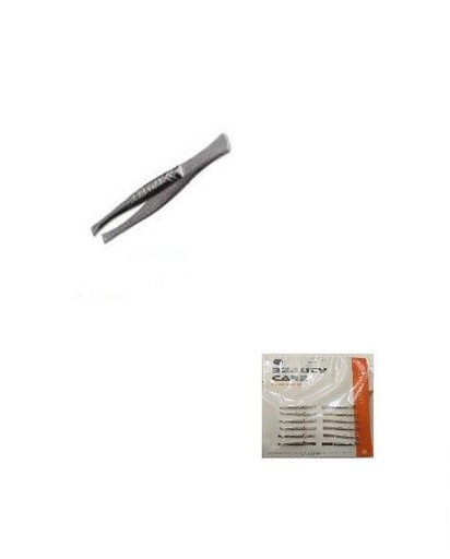 [8422608023861] Pincita de depilar Capitán P. 6 cm (12 unidades) - Accesorios de belleza