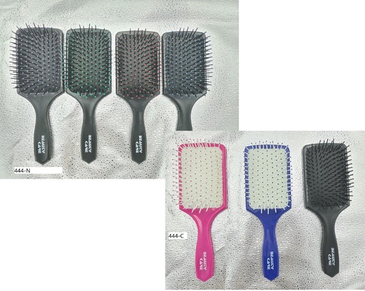 [8422608034584] Escobilla neumática cuadrada 24cm 6/u 444-n hierbas - Cepillos y peines de calidad