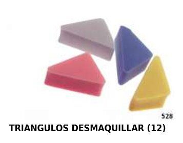 [8422608041353] Triángulos desmaquillantes 12/U 528 Hervas - Esponjas de maquillaje