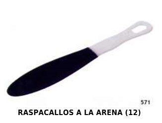[8422608043555] Raspacallos a la arena 12 unidades - Herramientas para pedicura