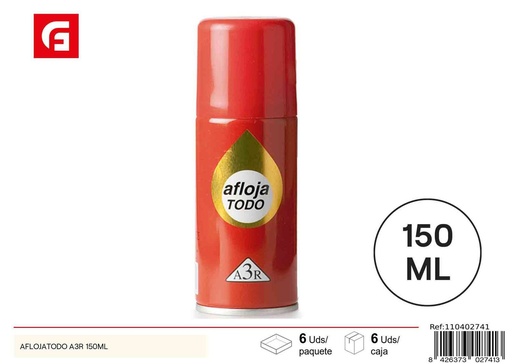 [110402741] Lubricante spray Aflojatodo 150ml - Pintura y ferretería