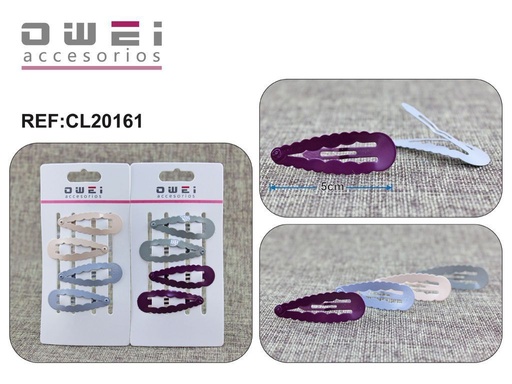 [8428947201618] Clip 12 unidades - Accesorios de cabello