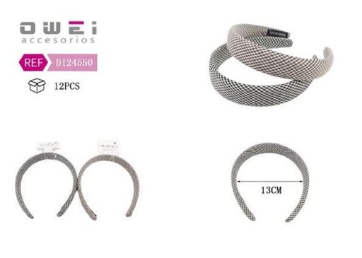 [8428947245506] Día de las diademas 12/U DI24550 OW - Accesorios de cabello