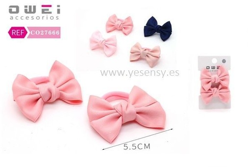 [8428947276661] 2 gomas 12 unidades CO27666 - Accesorios para el cabello