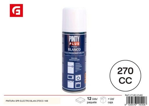 [171823760] Pintura en spray electro blanco 270cc para superficies