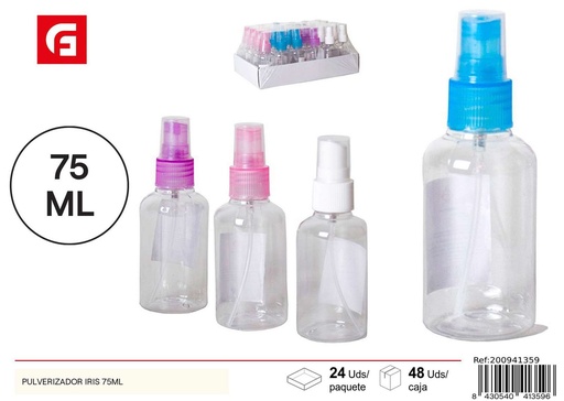 [200941359] Pulverizador Iris 75 ml - Productos de belleza y dispensadores