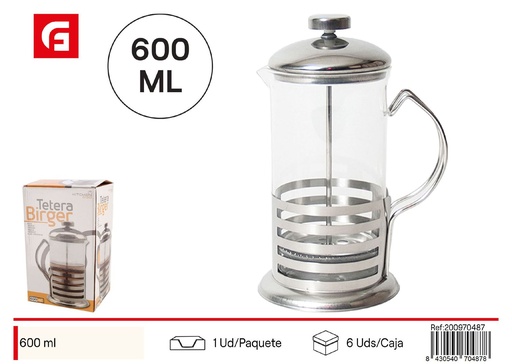 [200970487] Tetera Birger 600 ml - Utensilios de cocina 