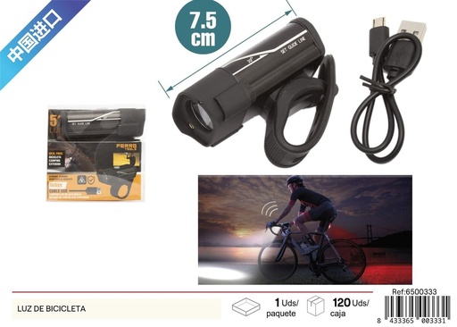 [6500333] Luz de bicicleta 8cm 25cm - Accesorios de bicicletas