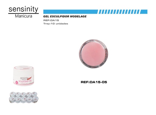 [DA15-05] Gel UV&LED escultor 15ml - Productos de uñas