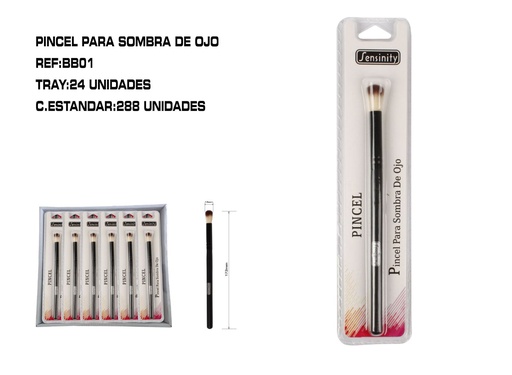 [BB01] Pincel para sombra de ojos 24/u 288/u - Cosméticos