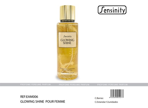 [EAM006] Body spray Glowing Shine 250 ml - Fragancia femenina