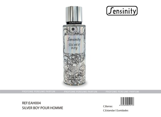 [EAH004] Body spray Silver Boy 250 ml Sensinity - Fragancia masculina