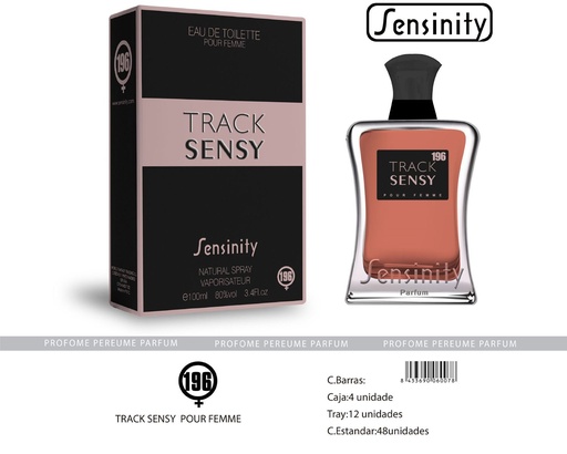 [MYS196] Perfume "Track Sensy" para mujer - Fragancia femenina