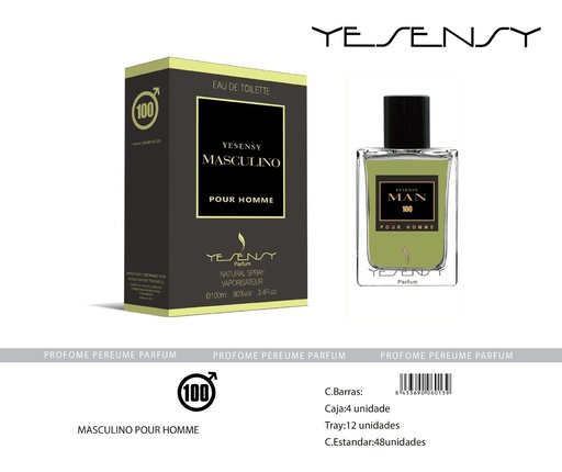 [HYS100] Perfume "Man" para hombre - Fragancia masculina