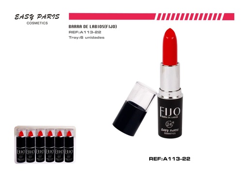 [A113-22] Lápiz de labios oscuro 6/U - Cosmética y maquillaje