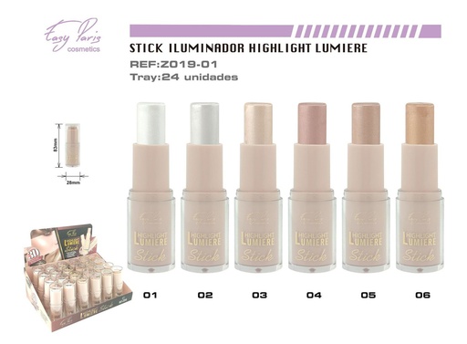 [Z019-01] Iluminador 24 unidades - Productos de maquillaje