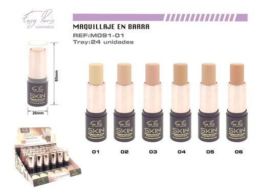 [M091-01] Stick con aceite de semilla de granada 24 unidades - Correctores y maquillaje