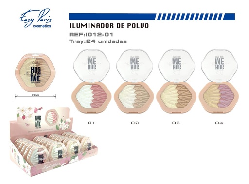 [I012-01] Iluminador highlighter 24/U - Producto de belleza