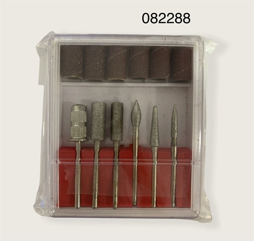 [082288] Pack de brocas para manicura - Accesorios para uñas