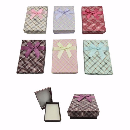 [070241]  Caja de Regalo 8*11*3cm 12/U - Cajas decorativas para regalos