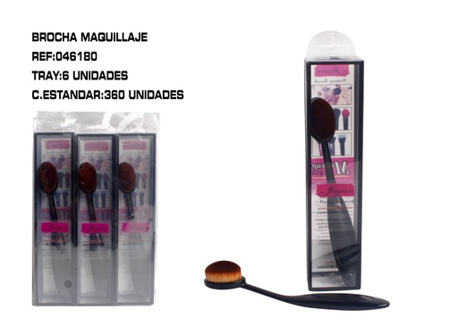 [046180] Brocha base de maquillaje 6/U - Cosméticos