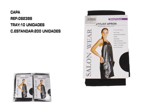 [082398] Delantal 0.6x0.8 de 10 piezas - Accesorios para belleza