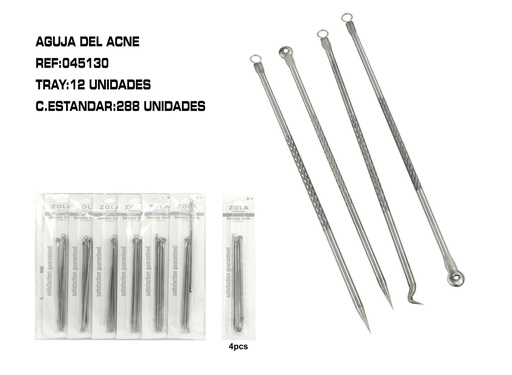 [045130] Set limpiador espinillas 12/U - Productos de higiene personal 