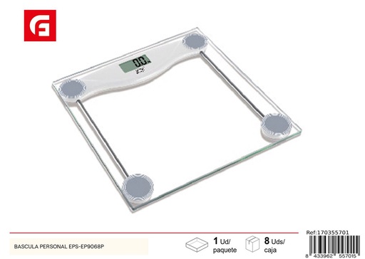 [170355701] Báscula personal EPS-EP9068P - Accesorios de baño