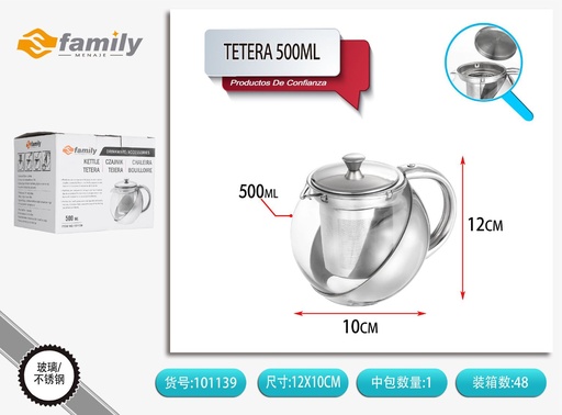 [101139] Tetera A tipo 500ml - Utensilios de cocina