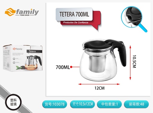 [103078] Tetera SY-138 700 ml - Utensilios para té y café