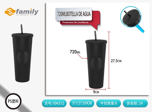 [104312] Botella para agua 720ml - Accesorios para bebidas