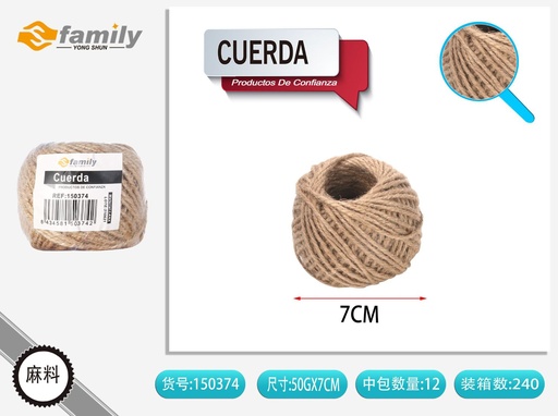 [150374] Cuerda 50G - Artículos de cordeles y cuerdas