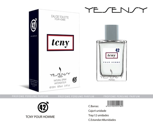 [HYS042] Perfume "Tony" 100ml para hombre - Fragancia masculina