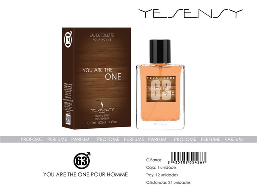 [HYS063] Perfume "You are the One" para hombre - Fragancia masculina